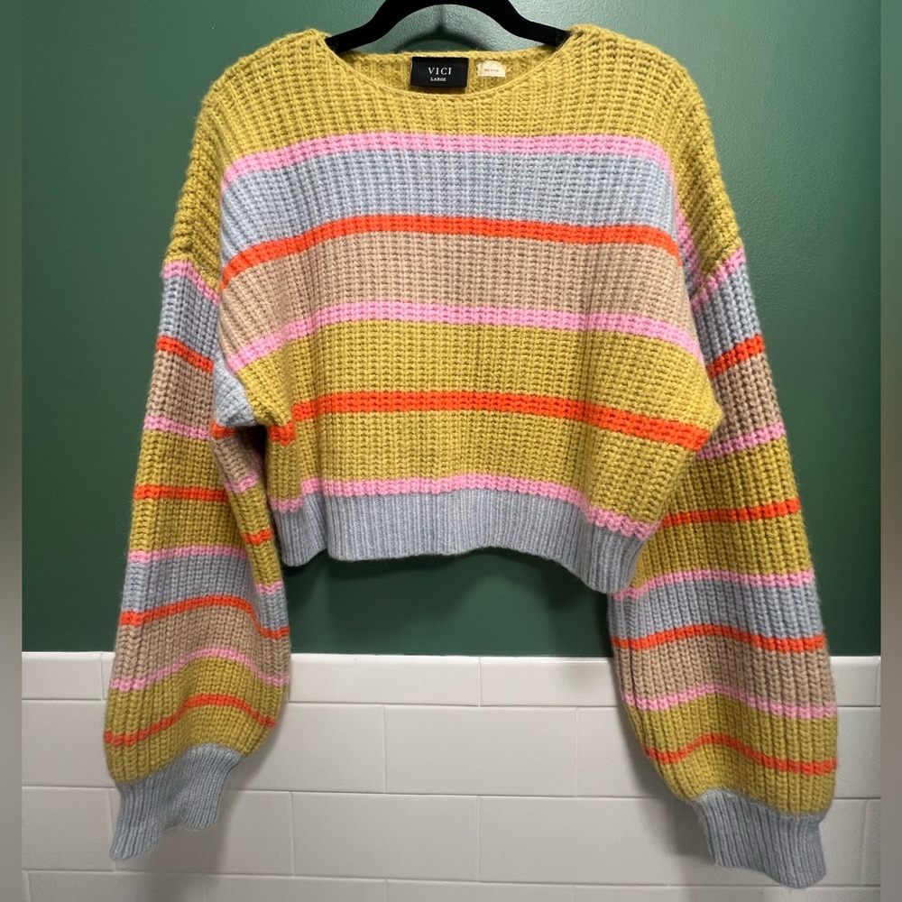 VICI cropped sweater L